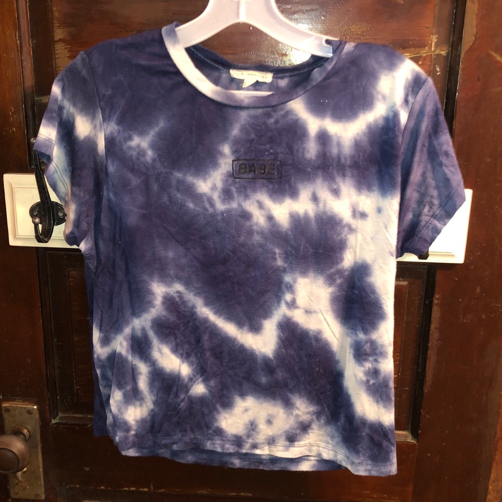 Blue short sleeve shirt